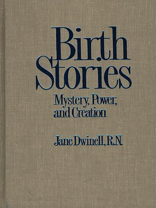 Cover of Birth Stories